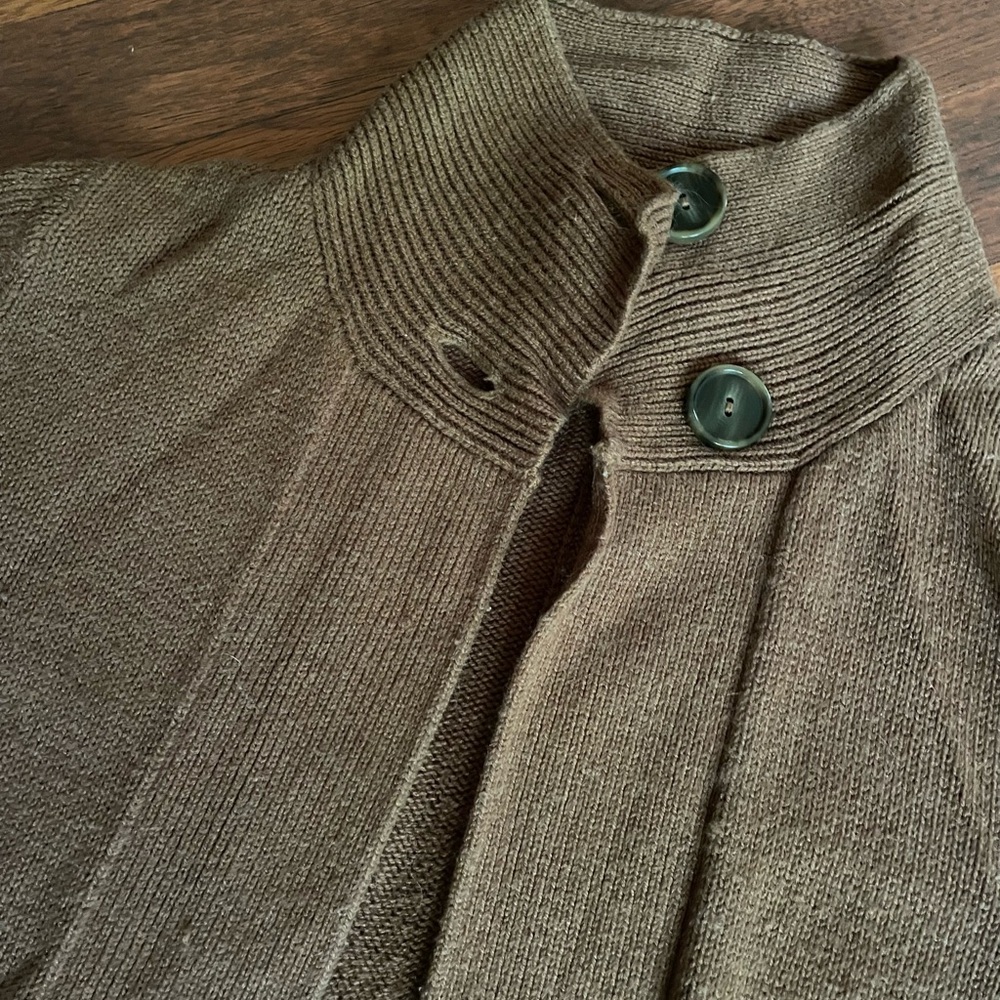 Patagonia XS Brown Wool Cardigan Sweater